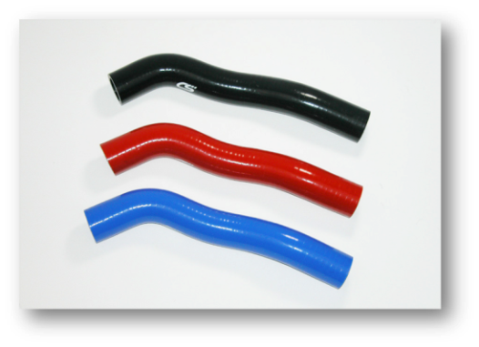 Mazdaspeed 3 silicone bypass hose with t-bolt clamps